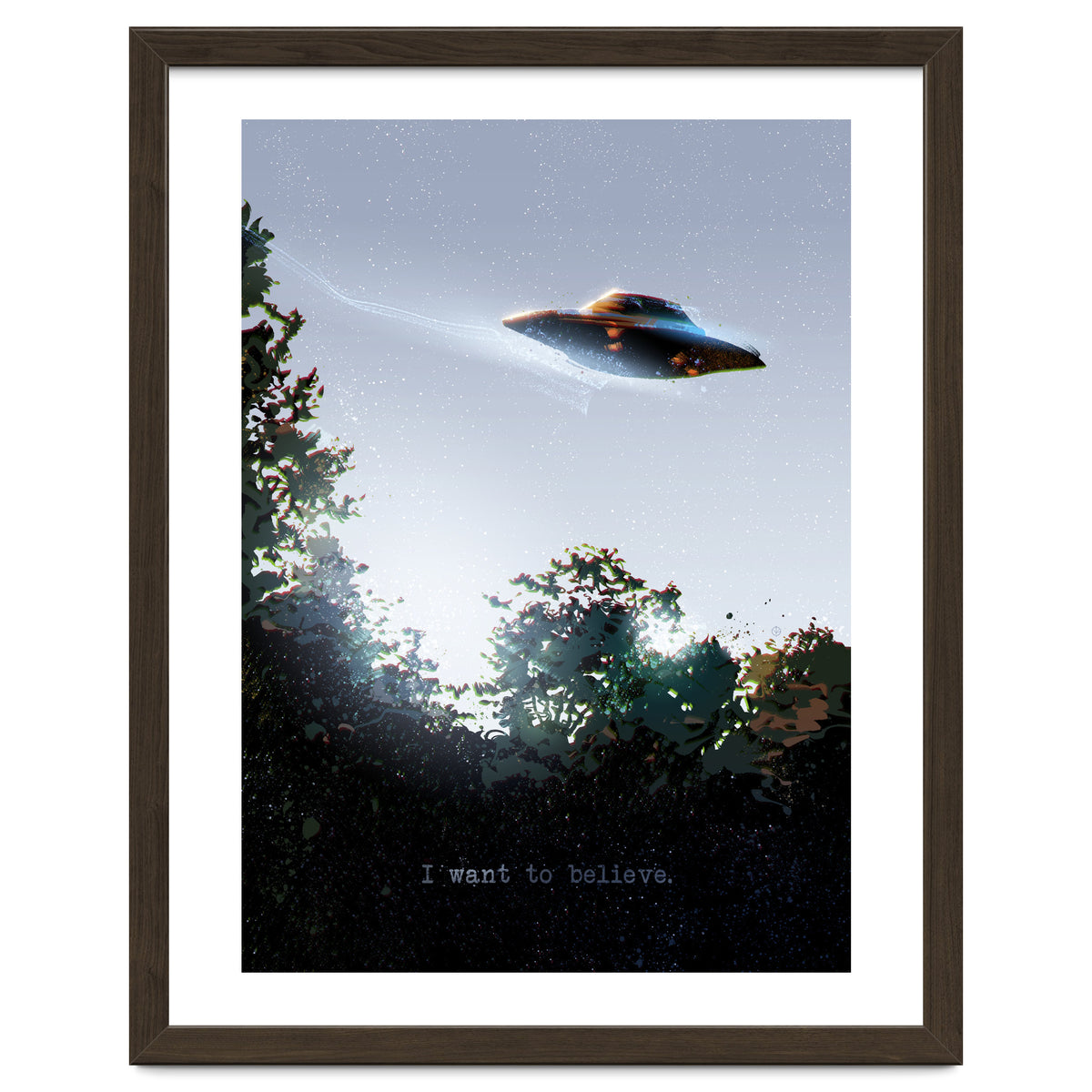 I Want To Believe Displate