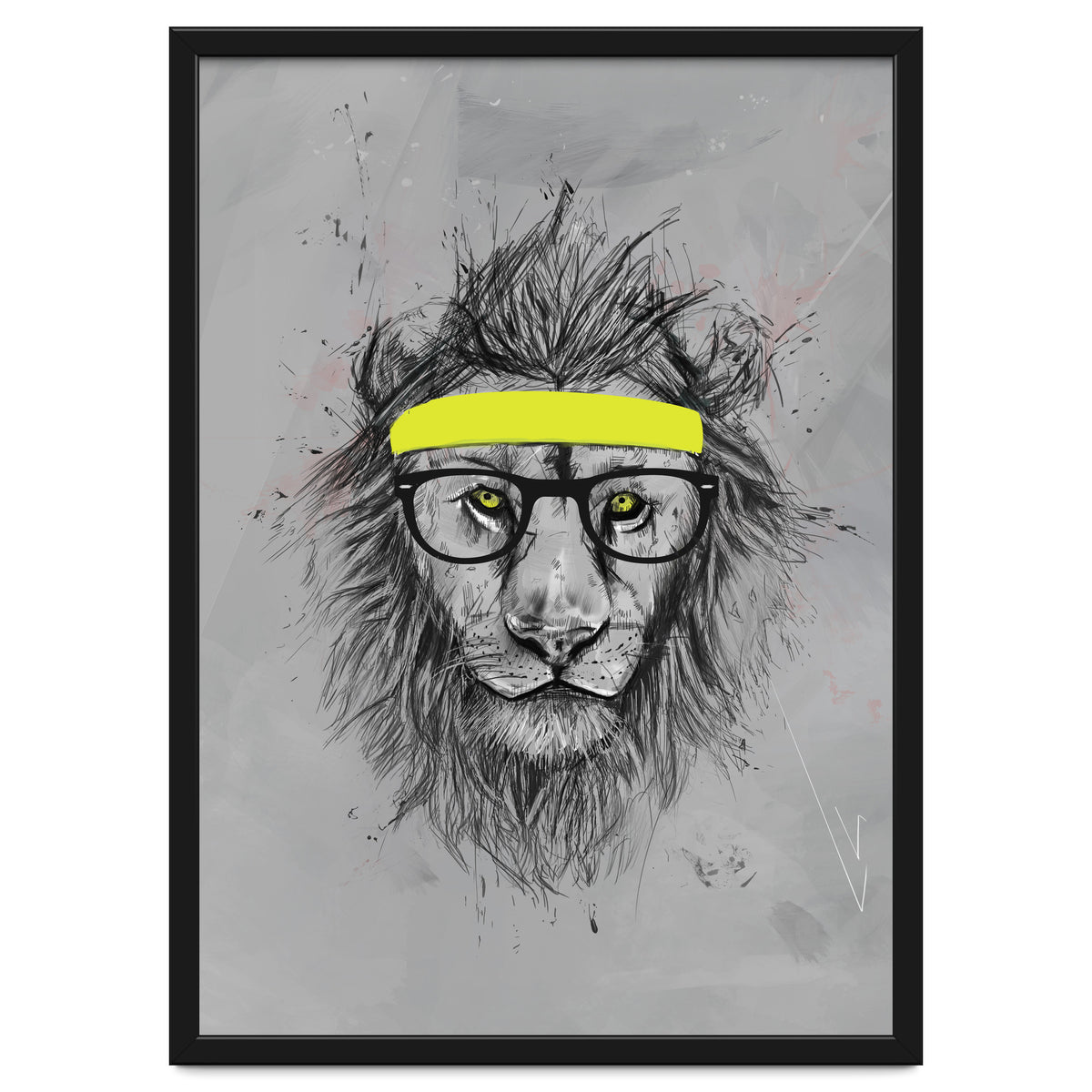 Hipster Lion