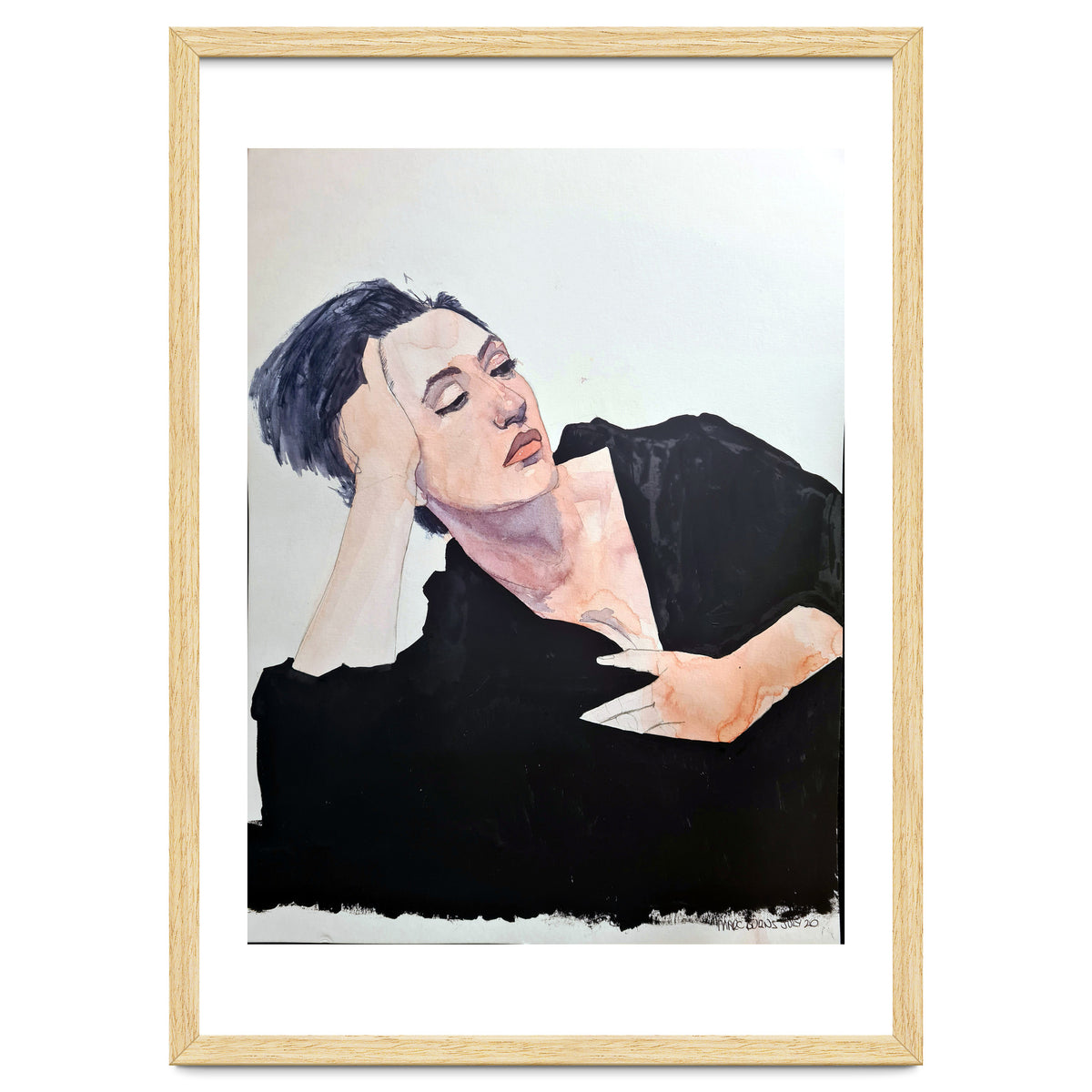 Untitled #91 - Woman in black