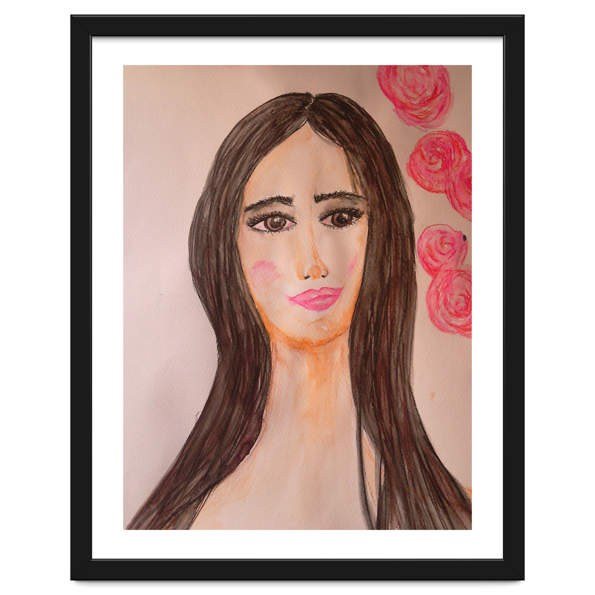 A Brunette With Sad Eyes