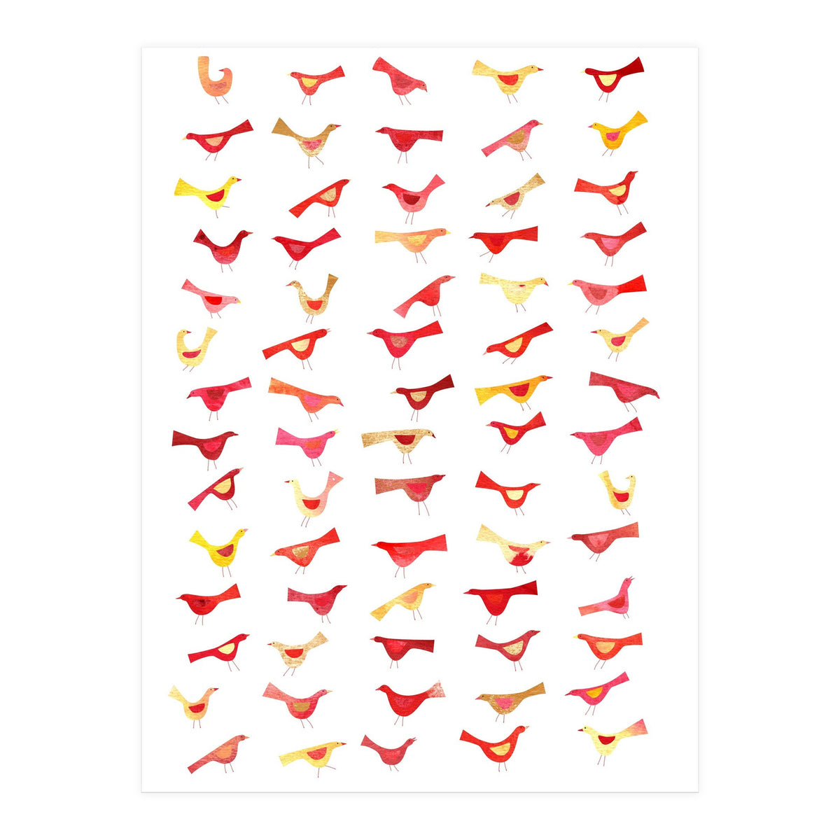 An Army Of Undisciplined Birds (Print Only)