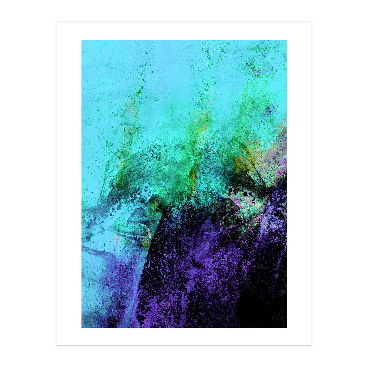 Stormy Purple Vs Black V4 (Print Only)