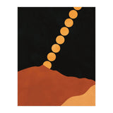 Mountain Hills Moon Earth Tones (Print Only) thumbnail