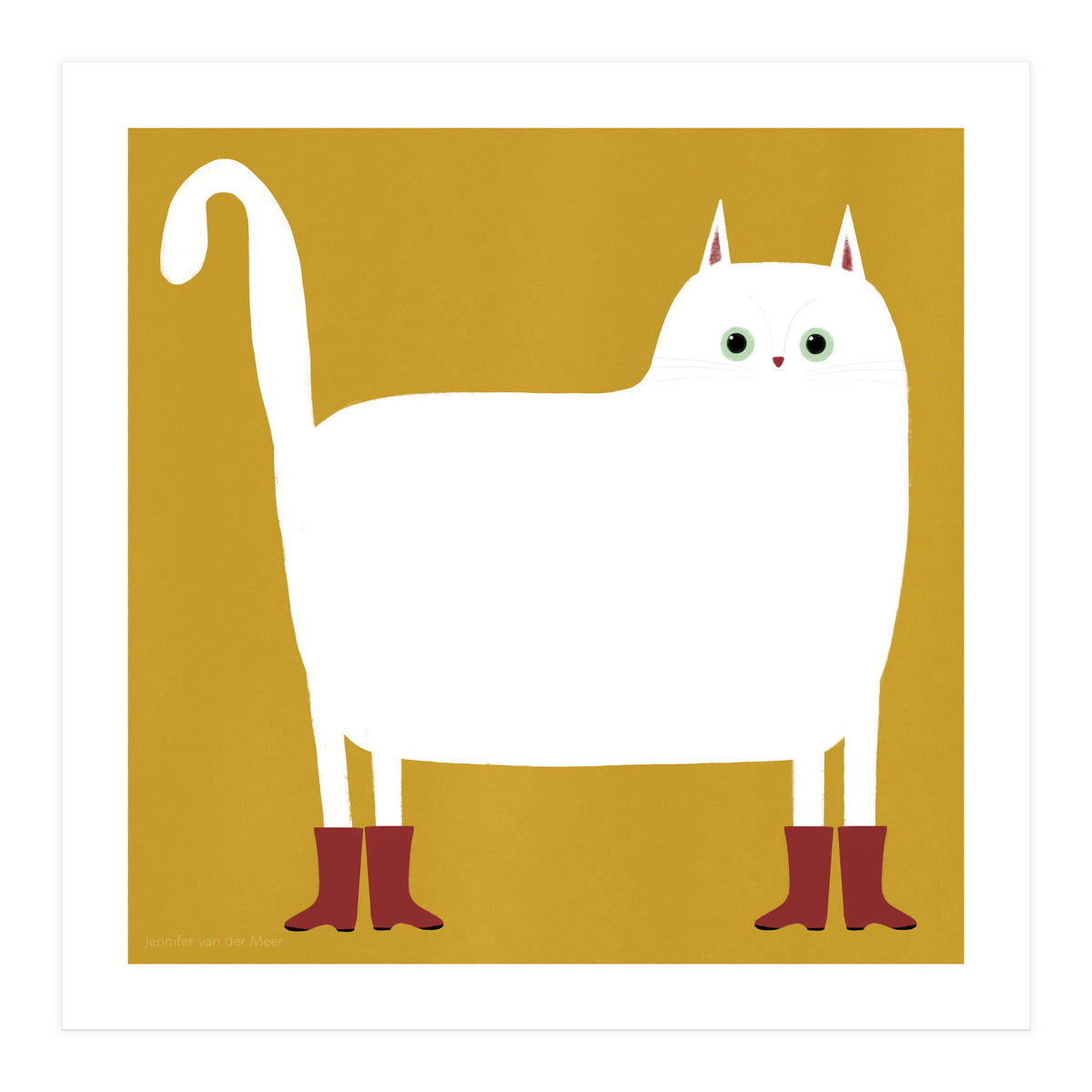 Cat 82: The rain boots (Print Only)