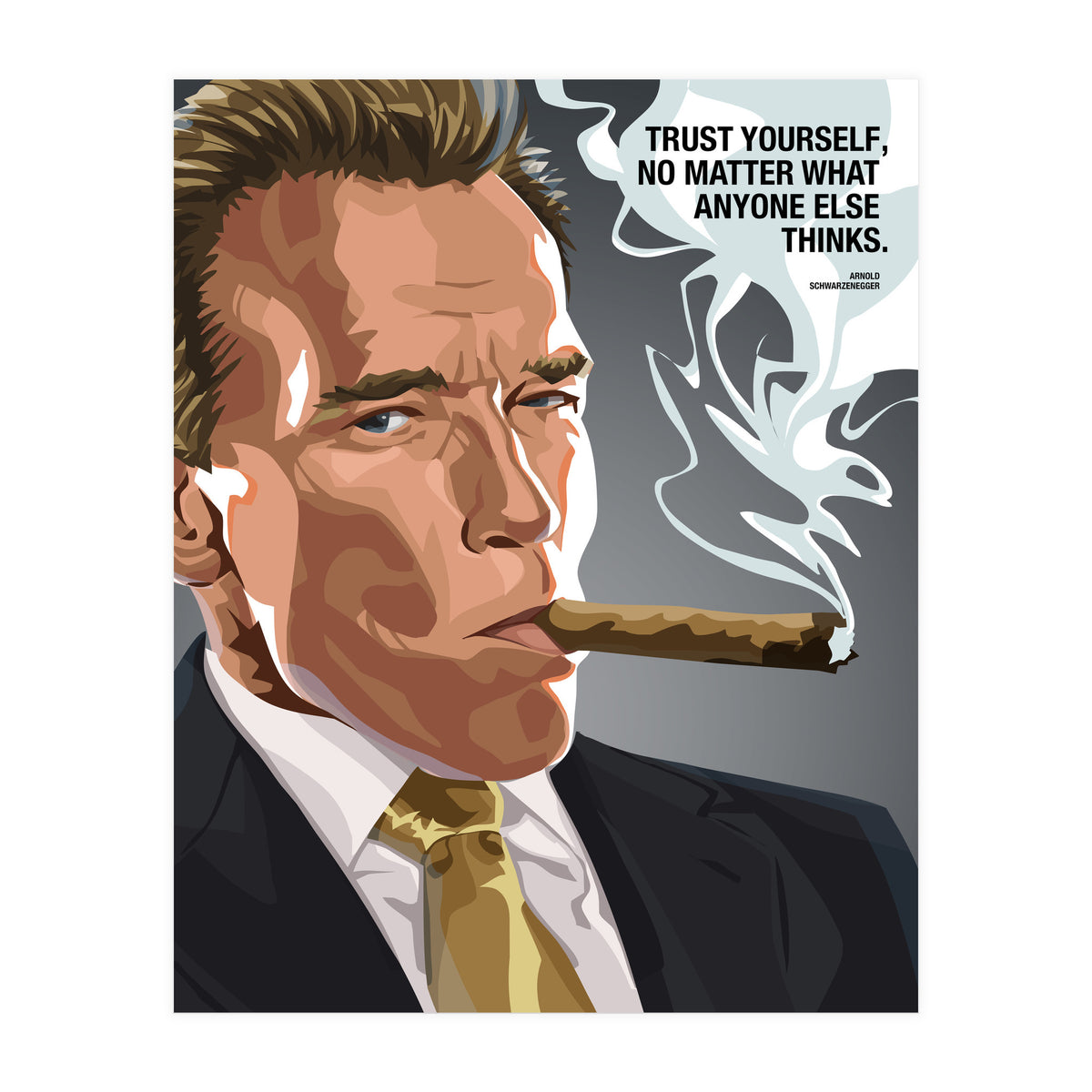 Arnold Schwarzenegger (Print Only)