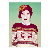 Sweater Weather Lady (Print Only) thumbnail