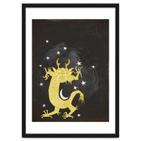 Vintage Cosmos: Golden Dragon