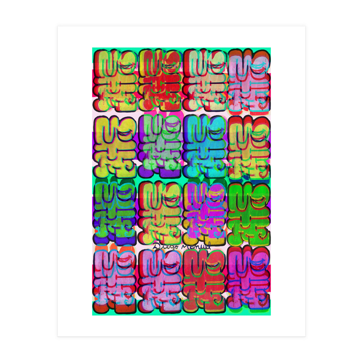 Graffitis 2021 Tapiz 126 (Print Only)