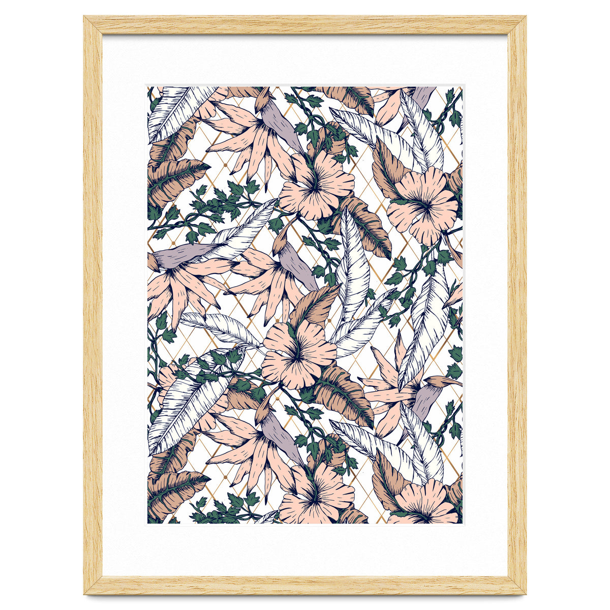 Exotic flowering and pattern geometric