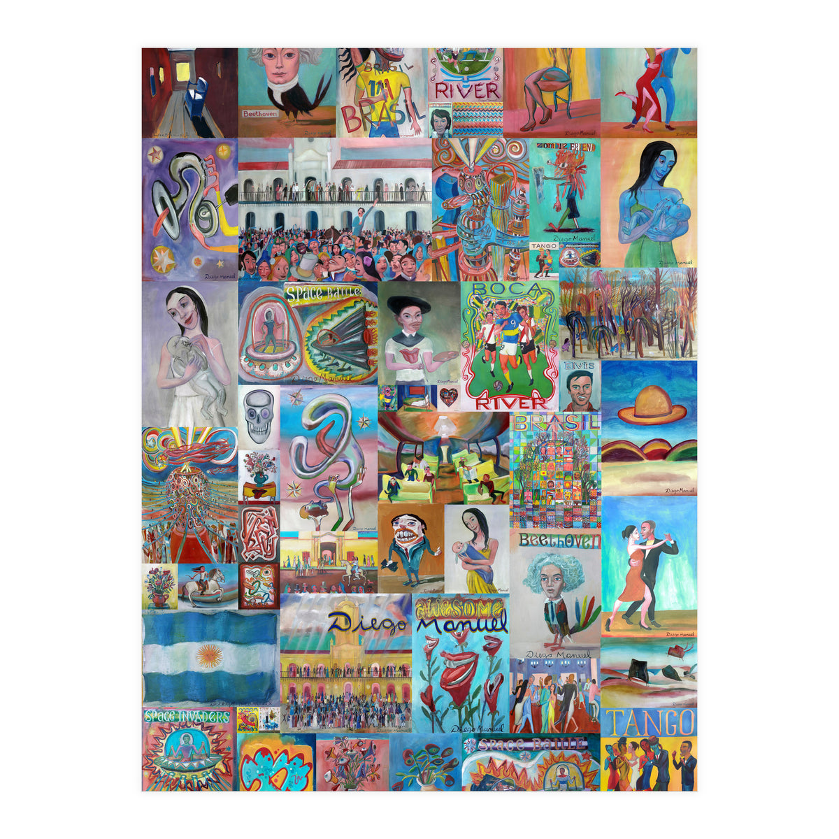 Expo Paintings 3 (Print Only)