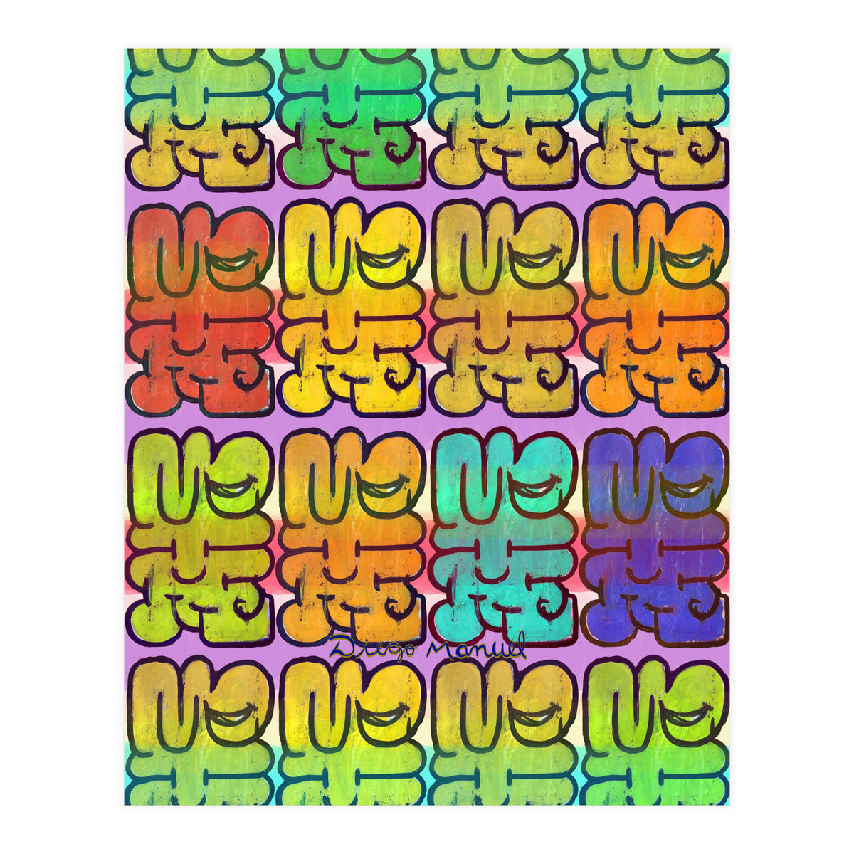 Graffitis 2021 Tapiz 97 (Print Only)