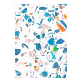 White Blue Terrazzo (Print Only) thumbnail