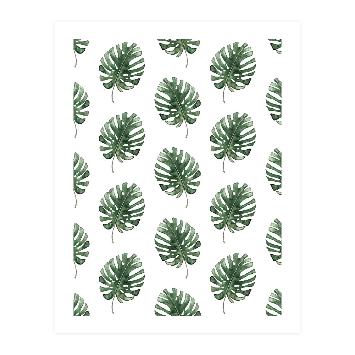 Monstera Leaves (Print Only)