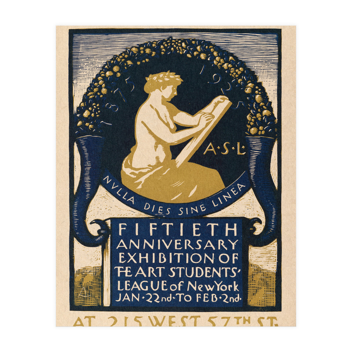 The Art Students League Of New York Exhibition (Print Only)