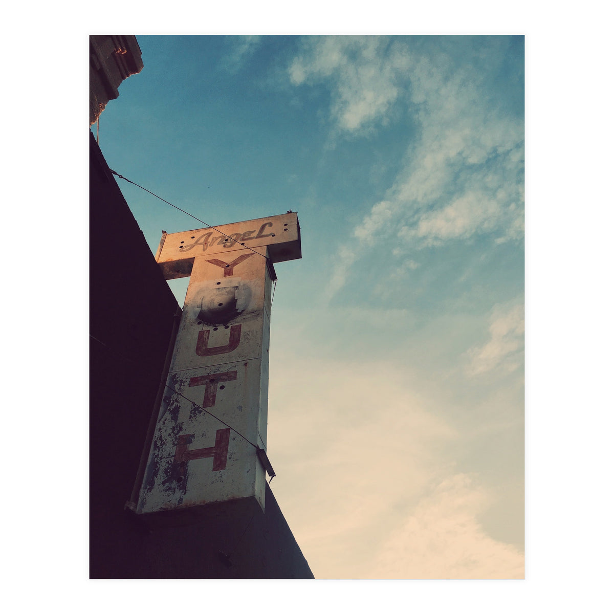 Angel Youth sign (Print Only)