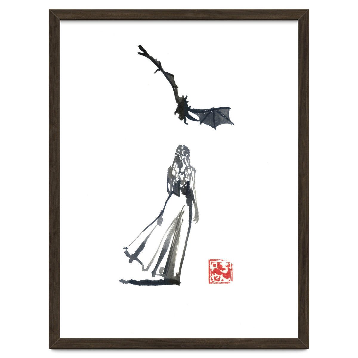 daenerys targaryen and the dragon