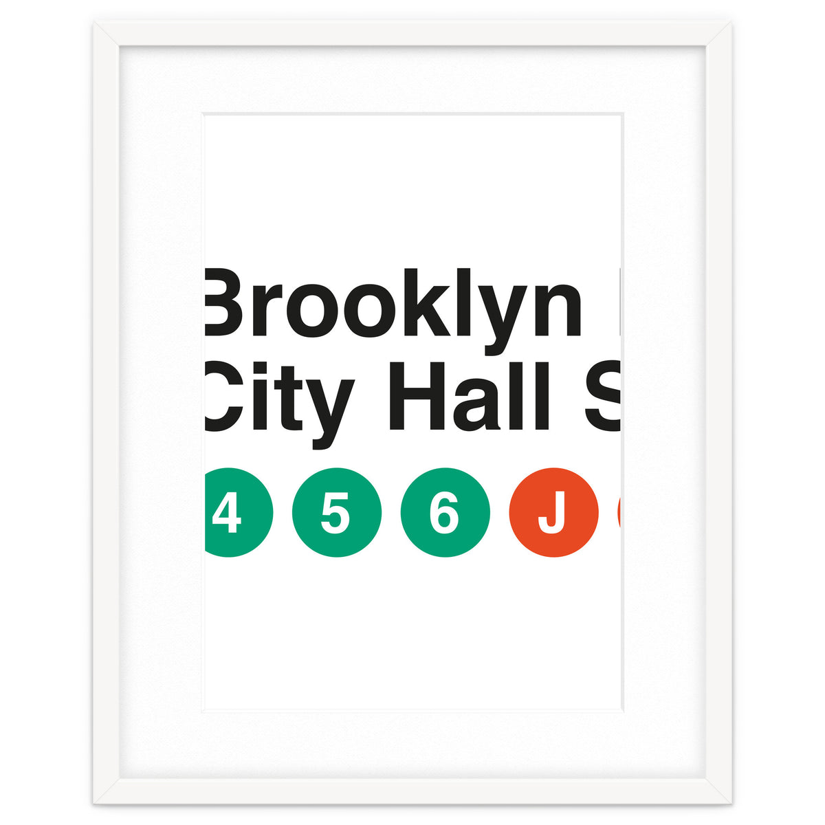 Vignelli's Subway Sign