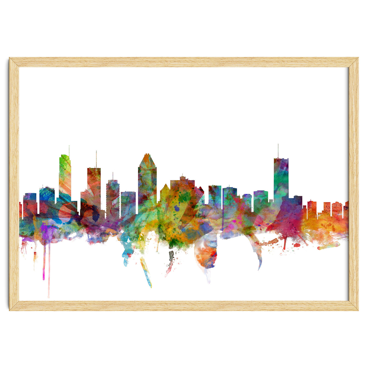 Montreal Canada Skyline