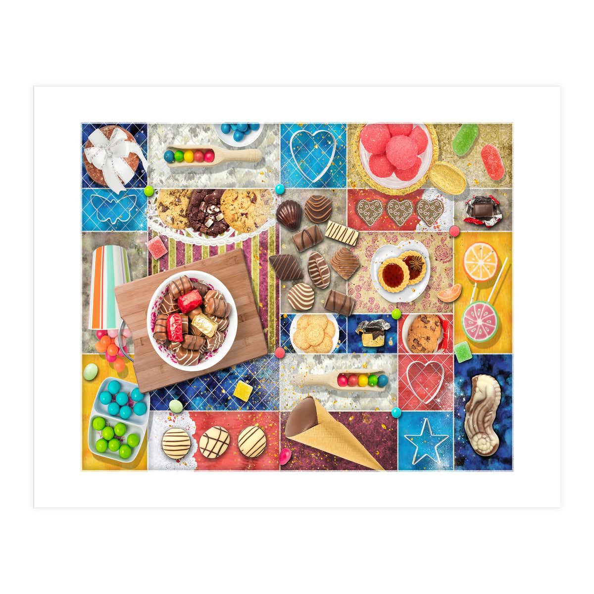 Confections Collage (Print Only)