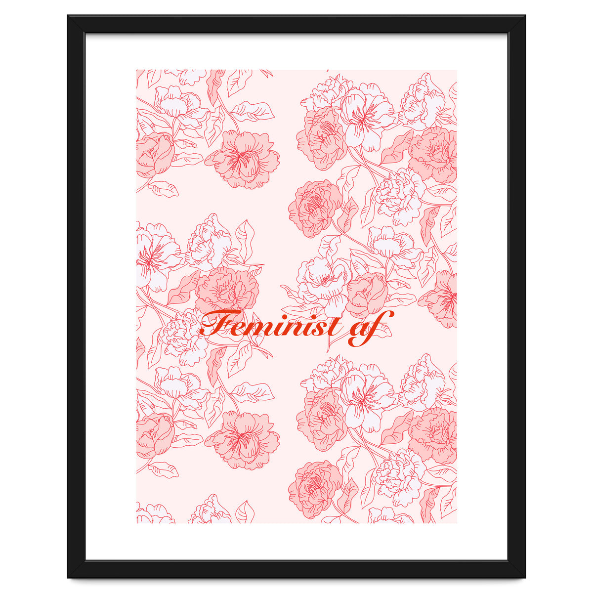 Flowers Feminist Millenialprint