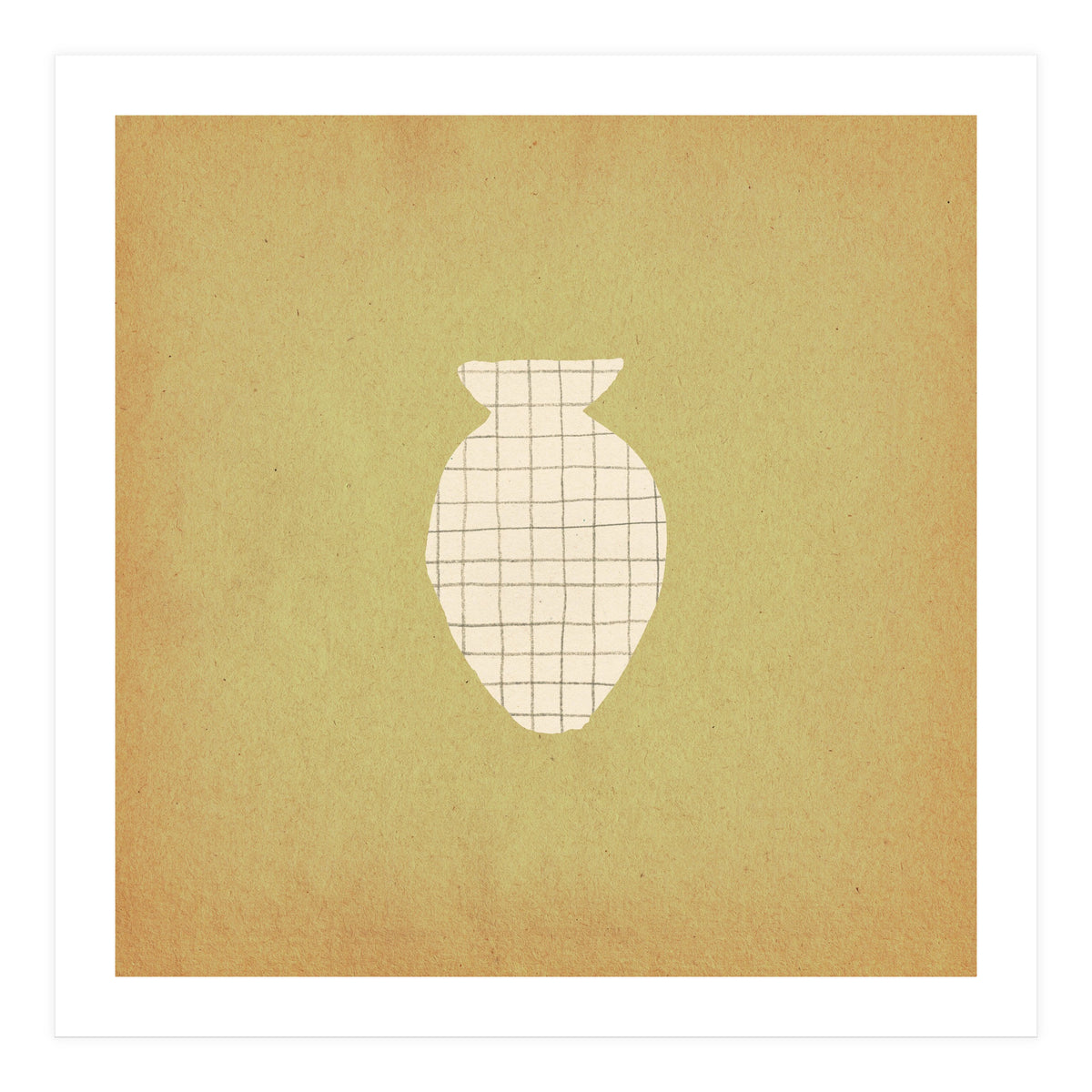 Checkered vase (Print Only)
