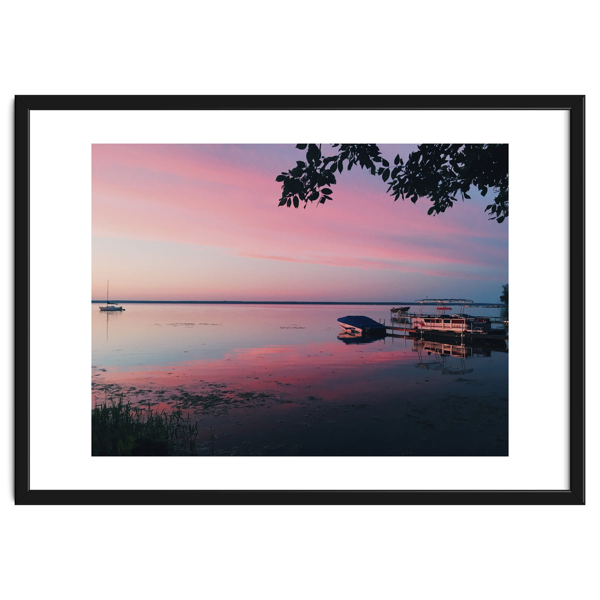 Magic hour on the lake