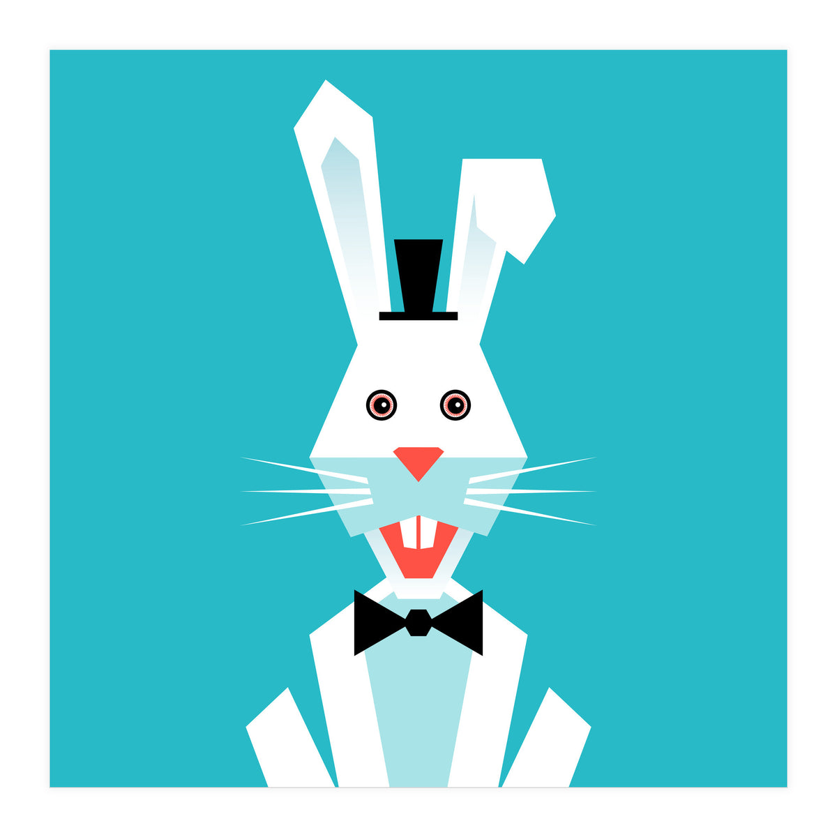 Kids Room Rabbit (Print Only)