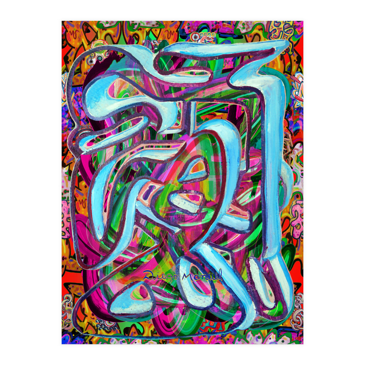 Graffiti Digital 2022 827 (Print Only)