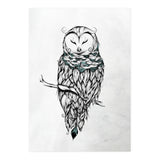 Poetic Snow Owl (Print Only) thumbnail