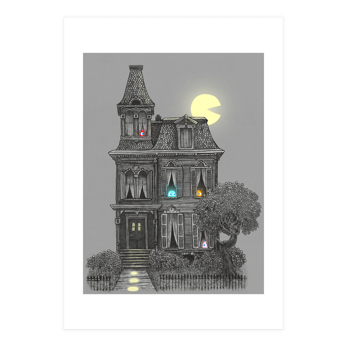 Haunted By The 80 S (Print Only)