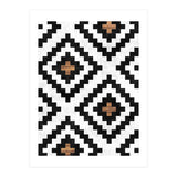 Urban Tribal Pattern No.16 - Aztec - Concrete and Wood (Print Only) thumbnail