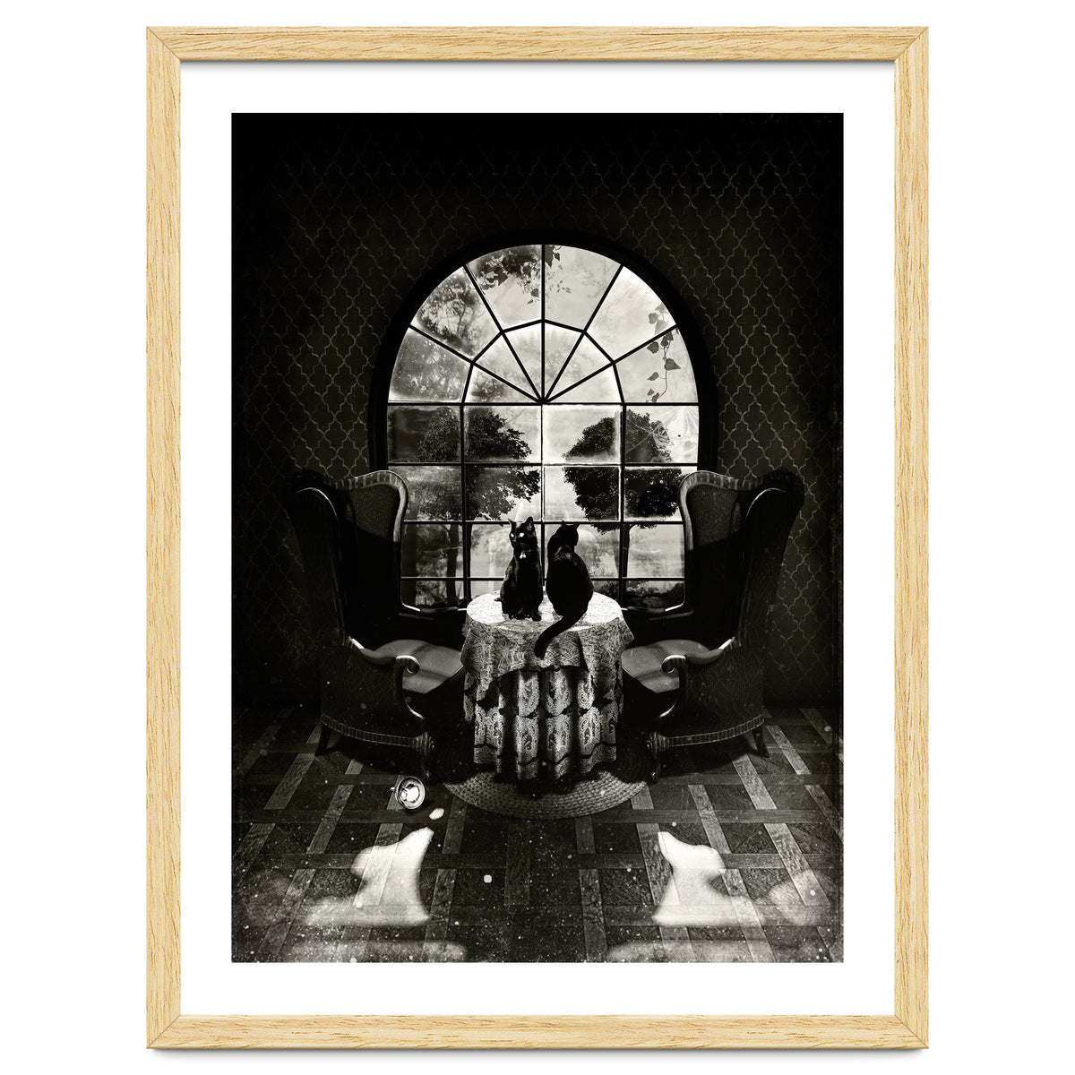 Room Skull Bw