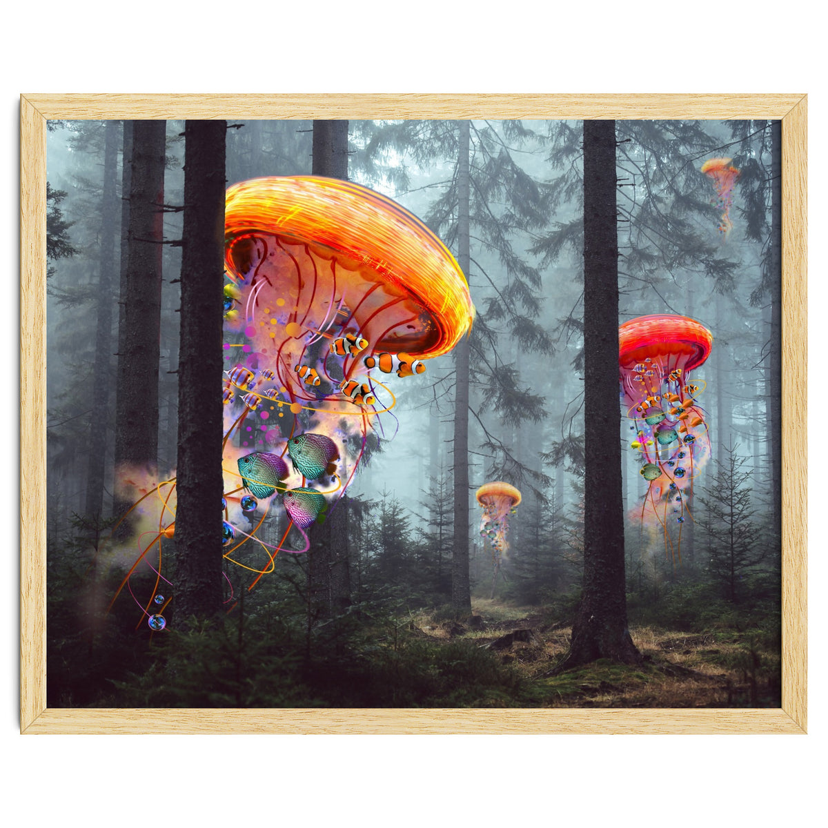 Forest Jellyfish For Print7000