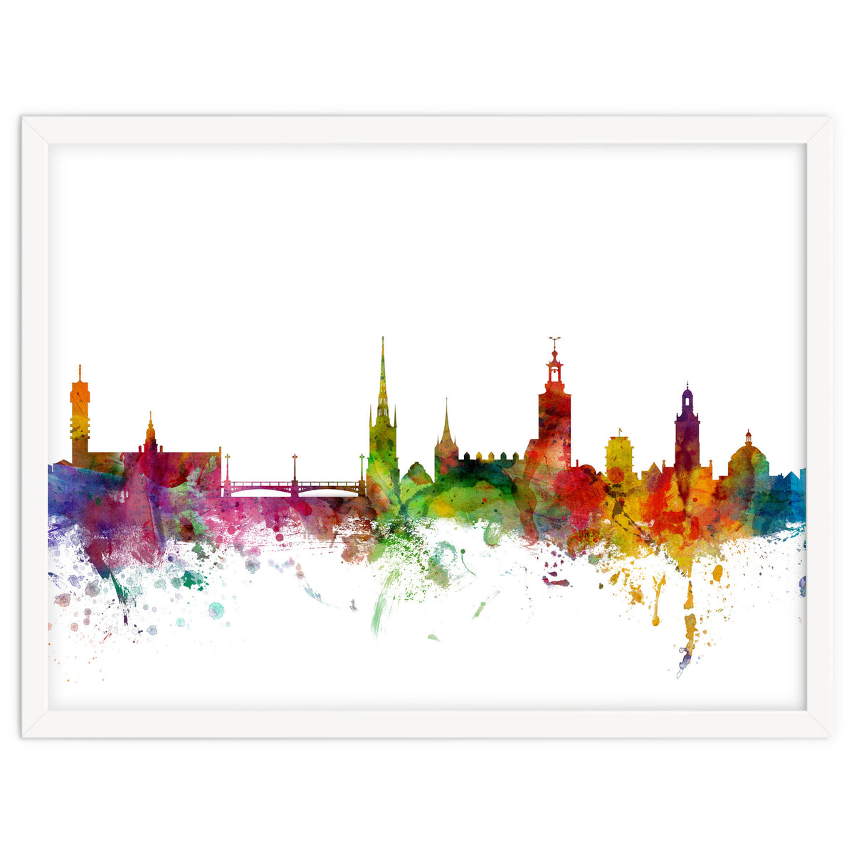 Stockholm Sweden Skyline