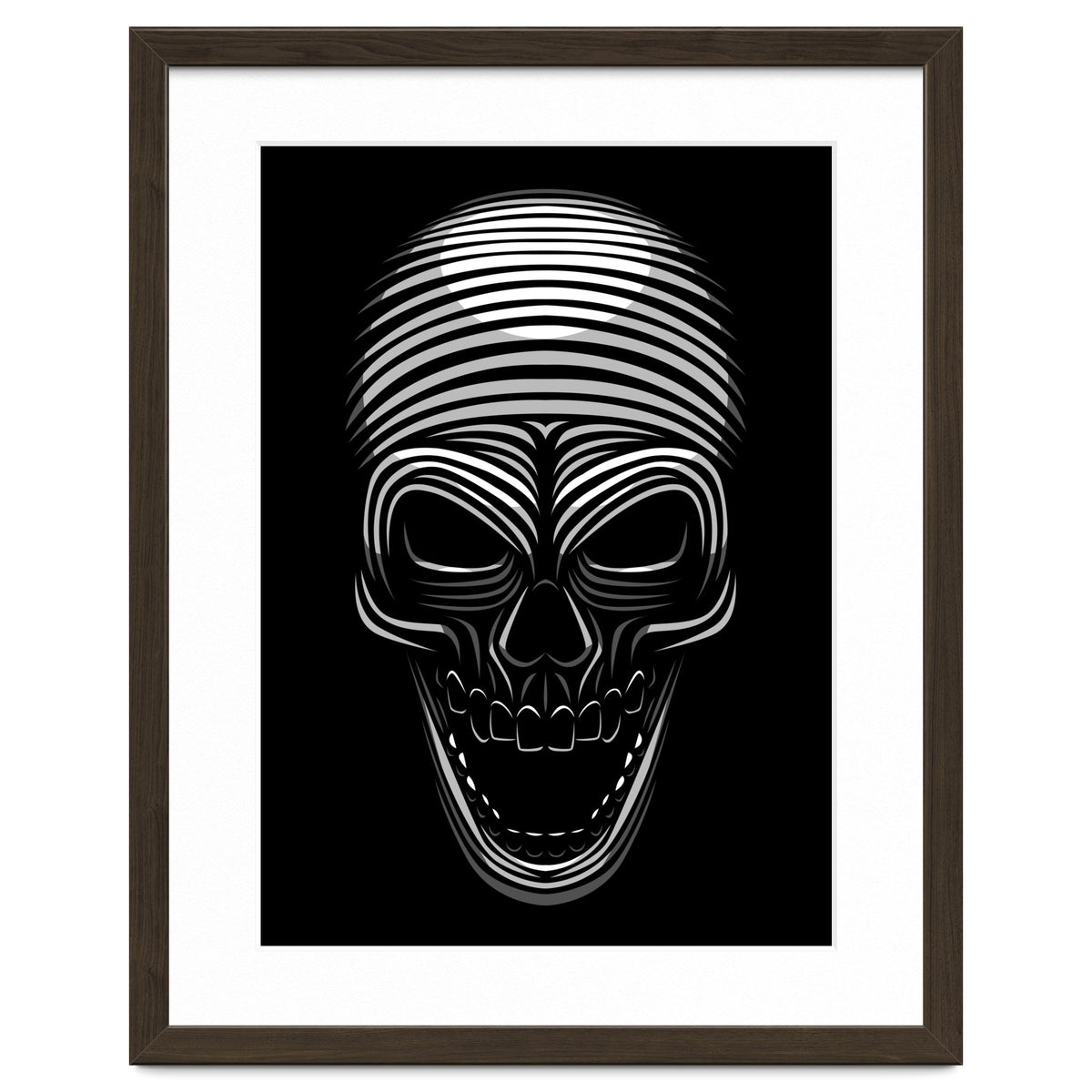Lines Skull
