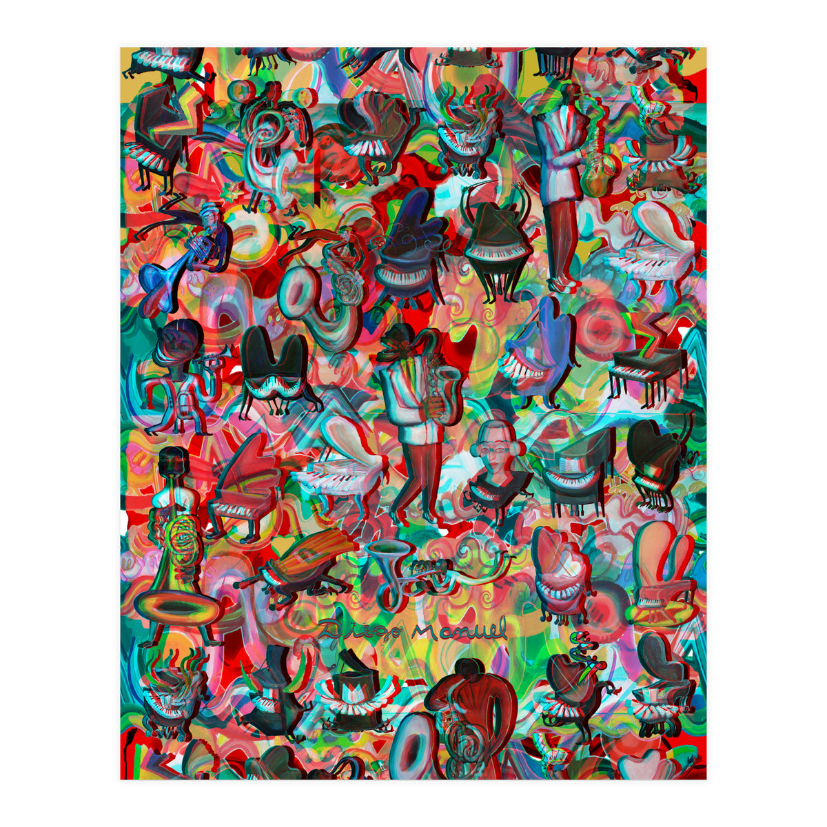 Comp Verano 4 2020 And Pianos 3d (Print Only)