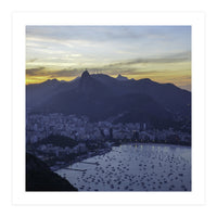 Carioca Sunset 3 1x1 (Print Only)