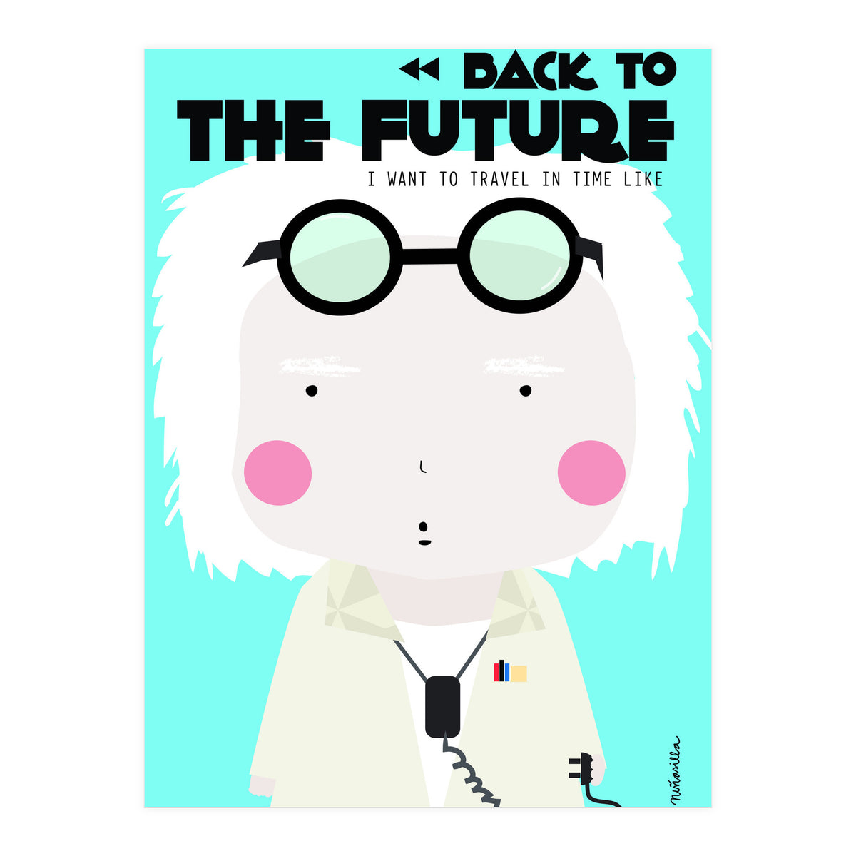 Back to the Future (Print Only)
