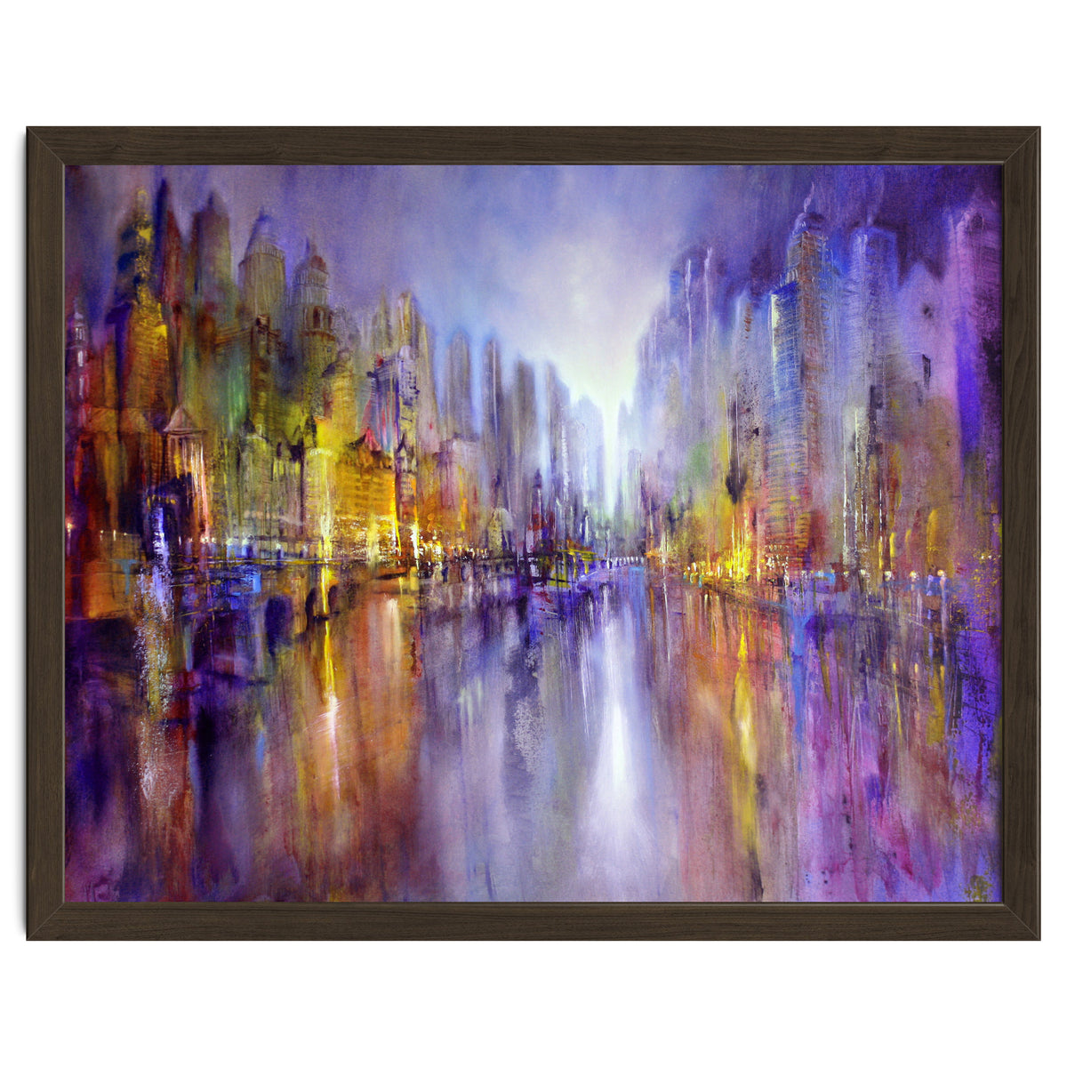 Stadt Am Fluss - city on the riverside