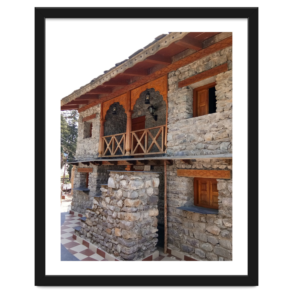 Architecture - Exposed Stone House