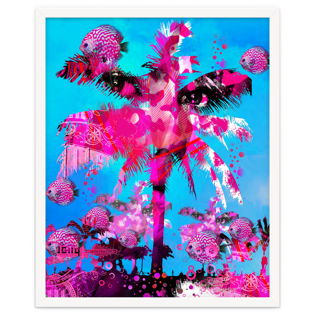 Pink Palm