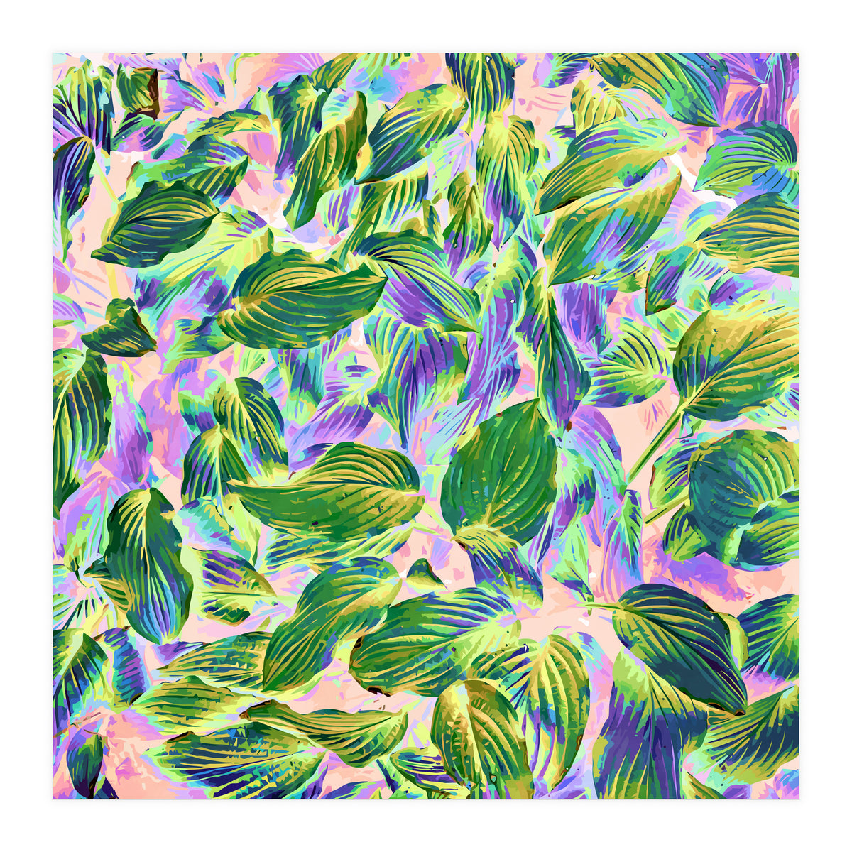 Happy Leaves (Print Only)