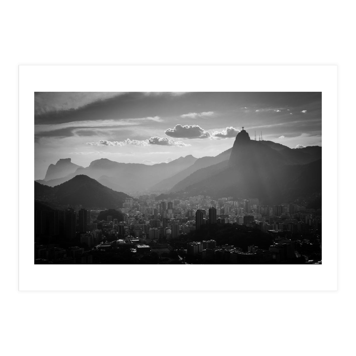 Carioca Silhouettes landscape (Print Only)