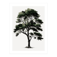 Tree Minimalist Watercolor (Print Only)
