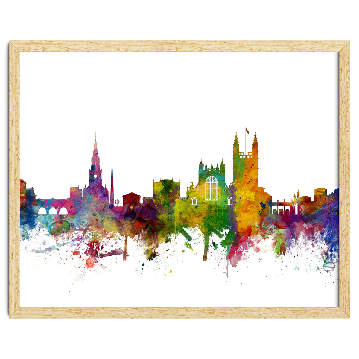 Bath England Skyline Cityscape