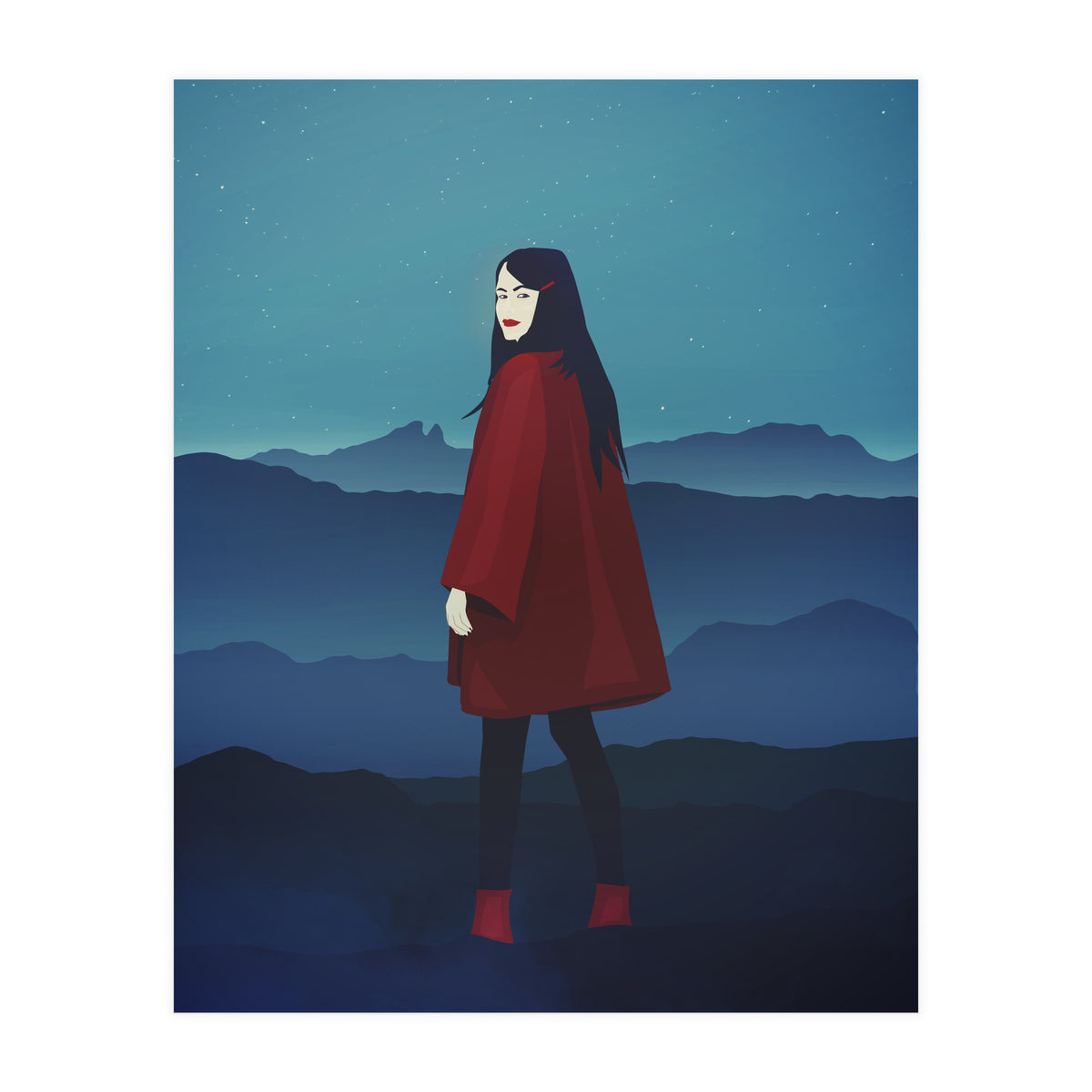 The Red Coat (Print Only)