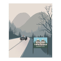 Welcome to Twin Peaks poster (Print Only)