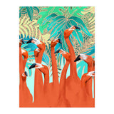 Flamingo Party (Print Only) thumbnail