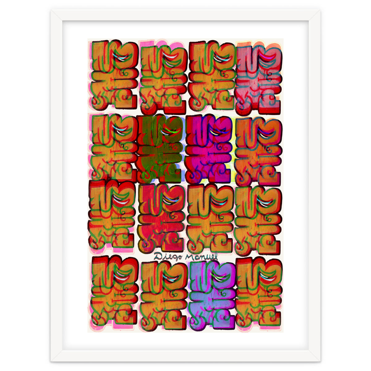 Graffitis 2021 Tapiz 135