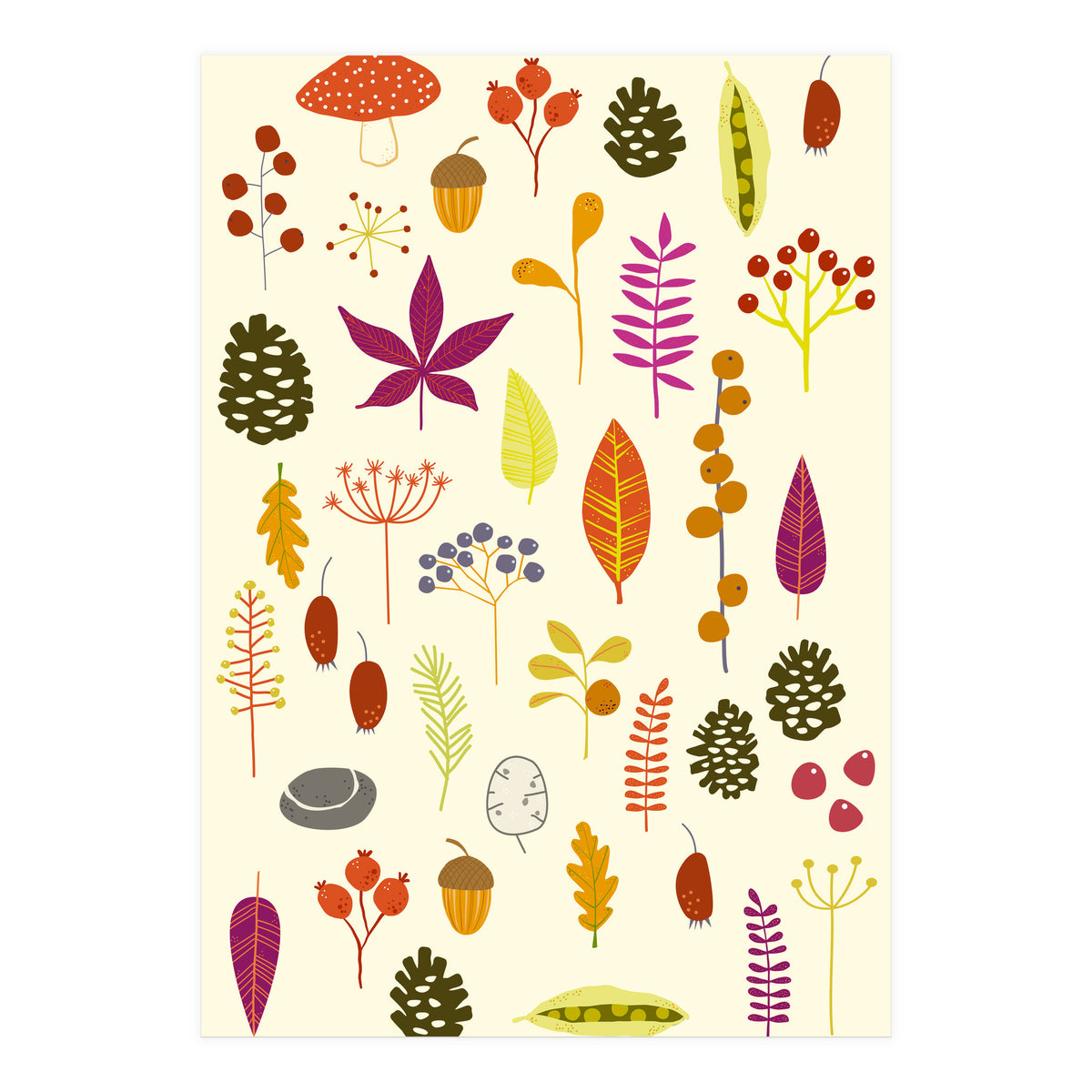 Autumn Nature Bits (Print Only)